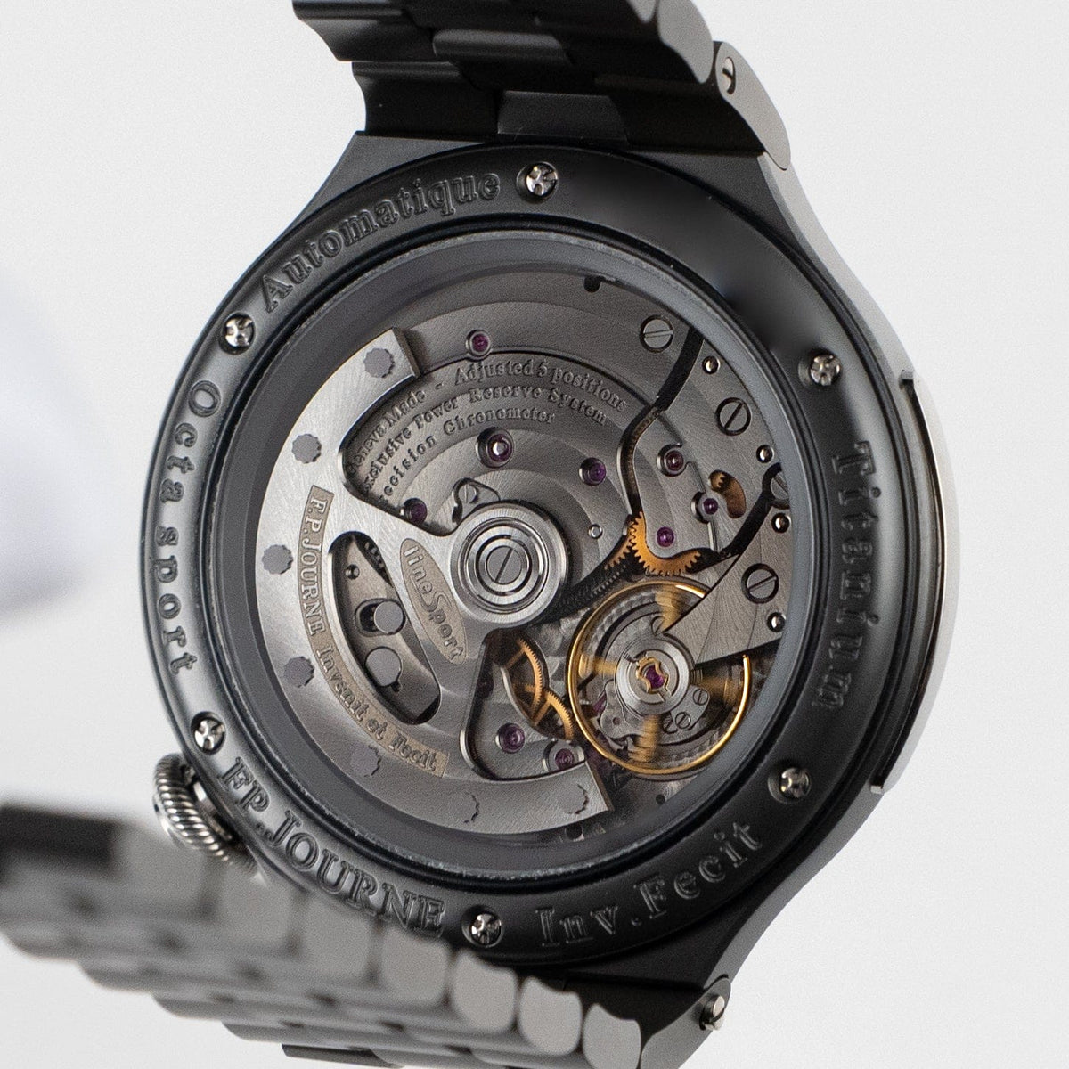 F.P.Journe Linesport Octa Sport Automatique Réserve Ref. ARS2 Titanium Yellow Dial (2021)