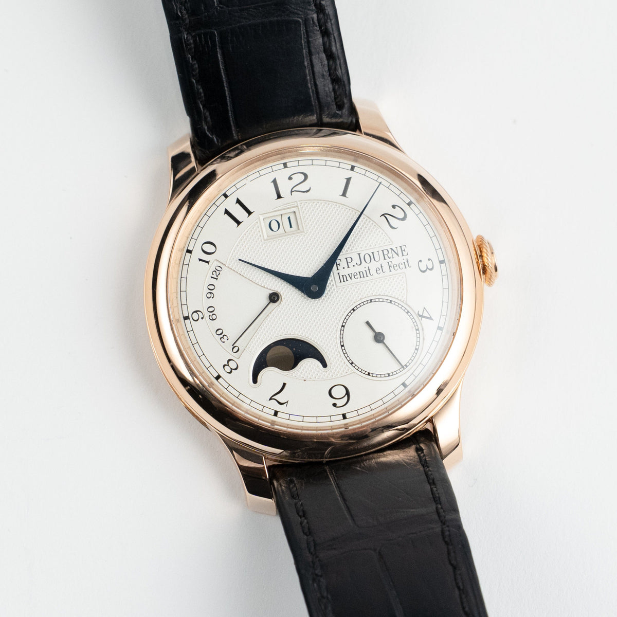 F.P.Journe Octa Automatique Lune Ref. AL Rose Gold White Dial (2011)