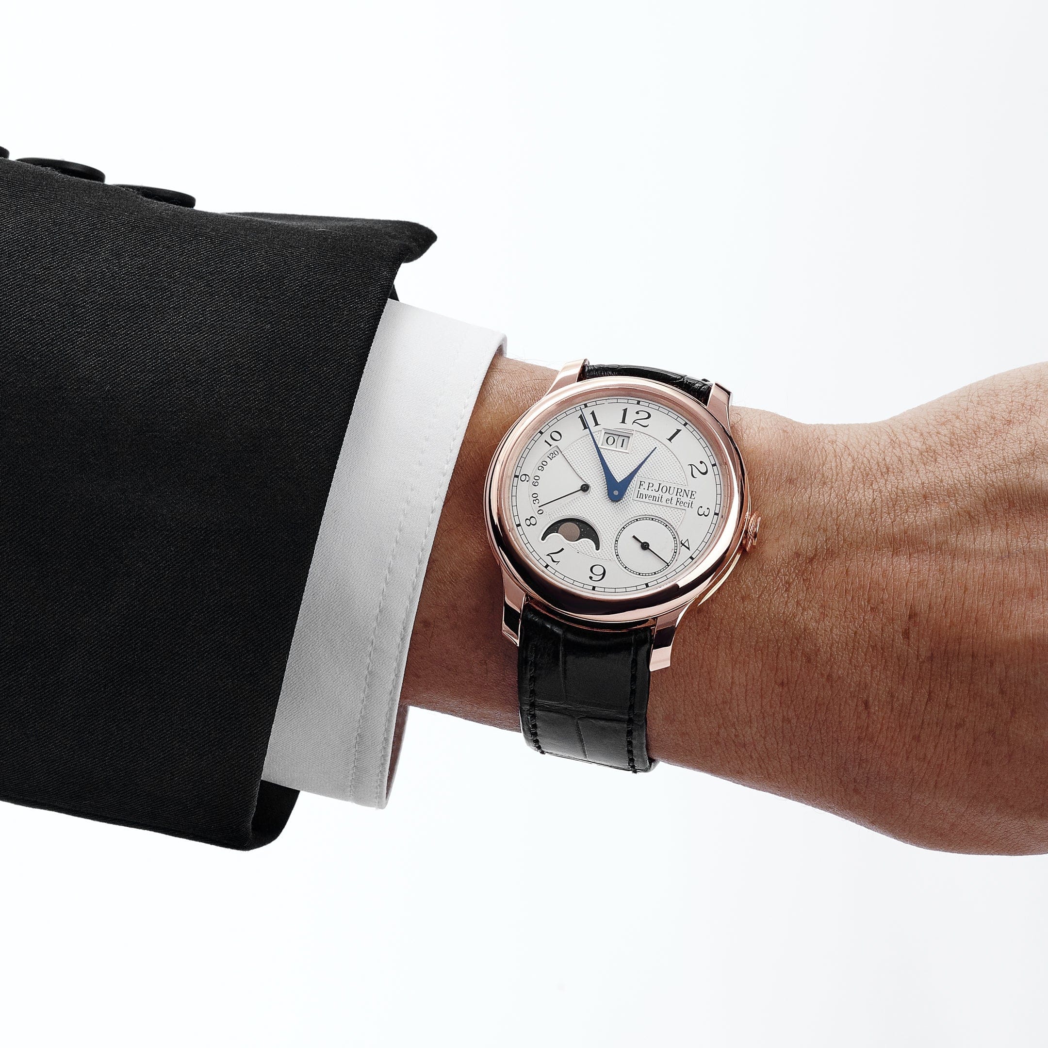 F.P.Journe Octa Automatique Lune Ref. AL Rose Gold White Dial (2011)