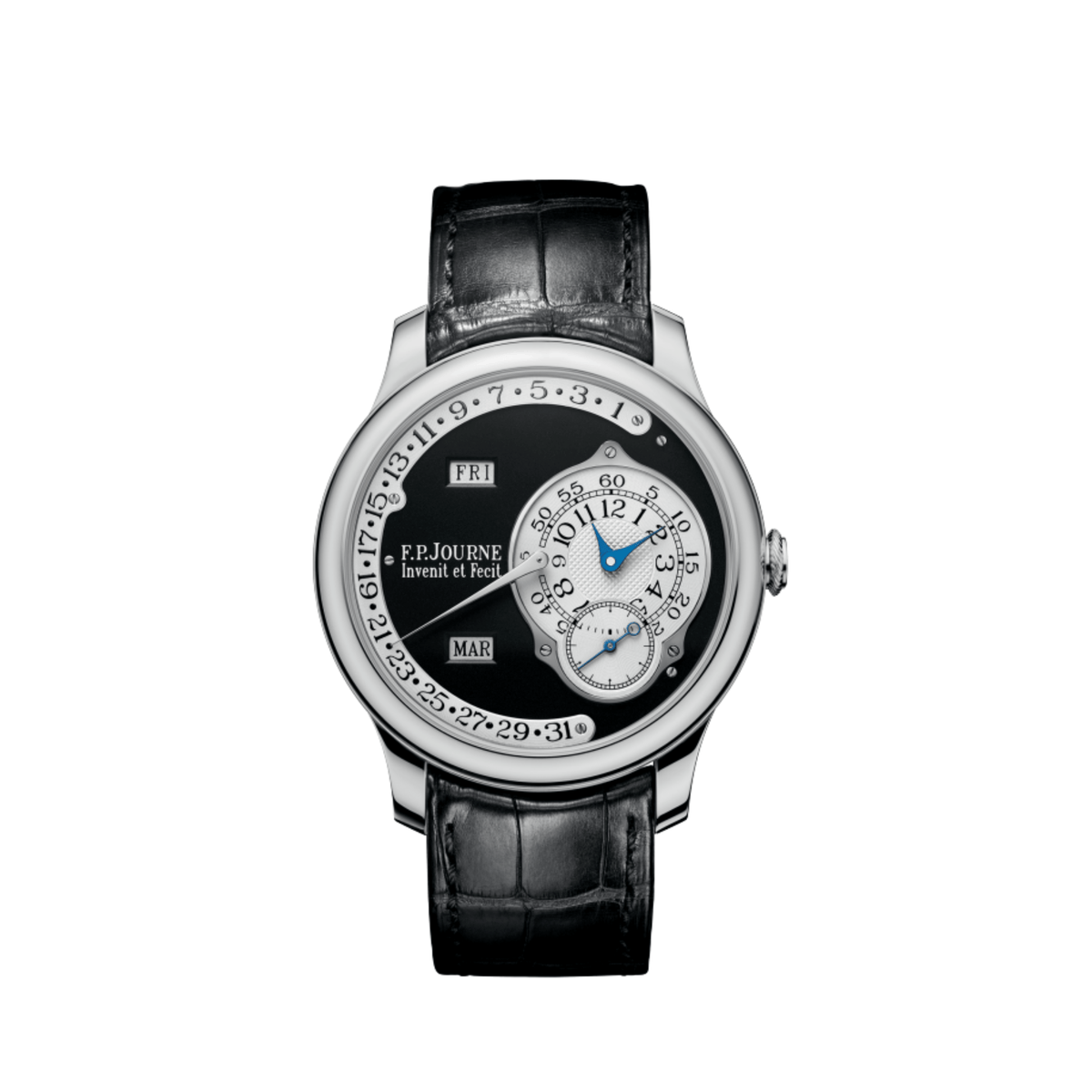 F.P.Journe Octa Calendrier Ref. Q Black Label Platinum Black Dial