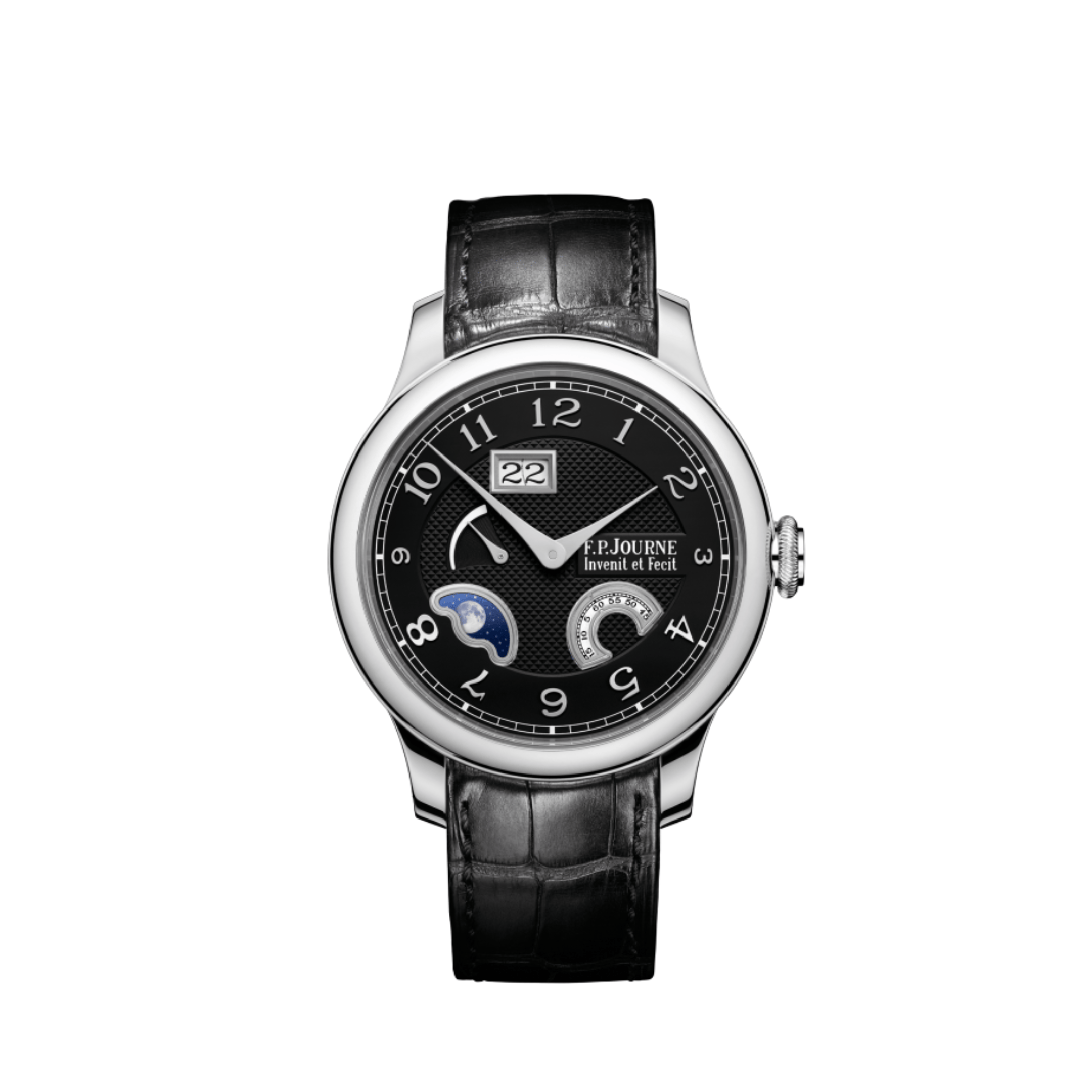 F.P.Journe Octa Divine Ref. DN Black Label Platinum Black Dial
