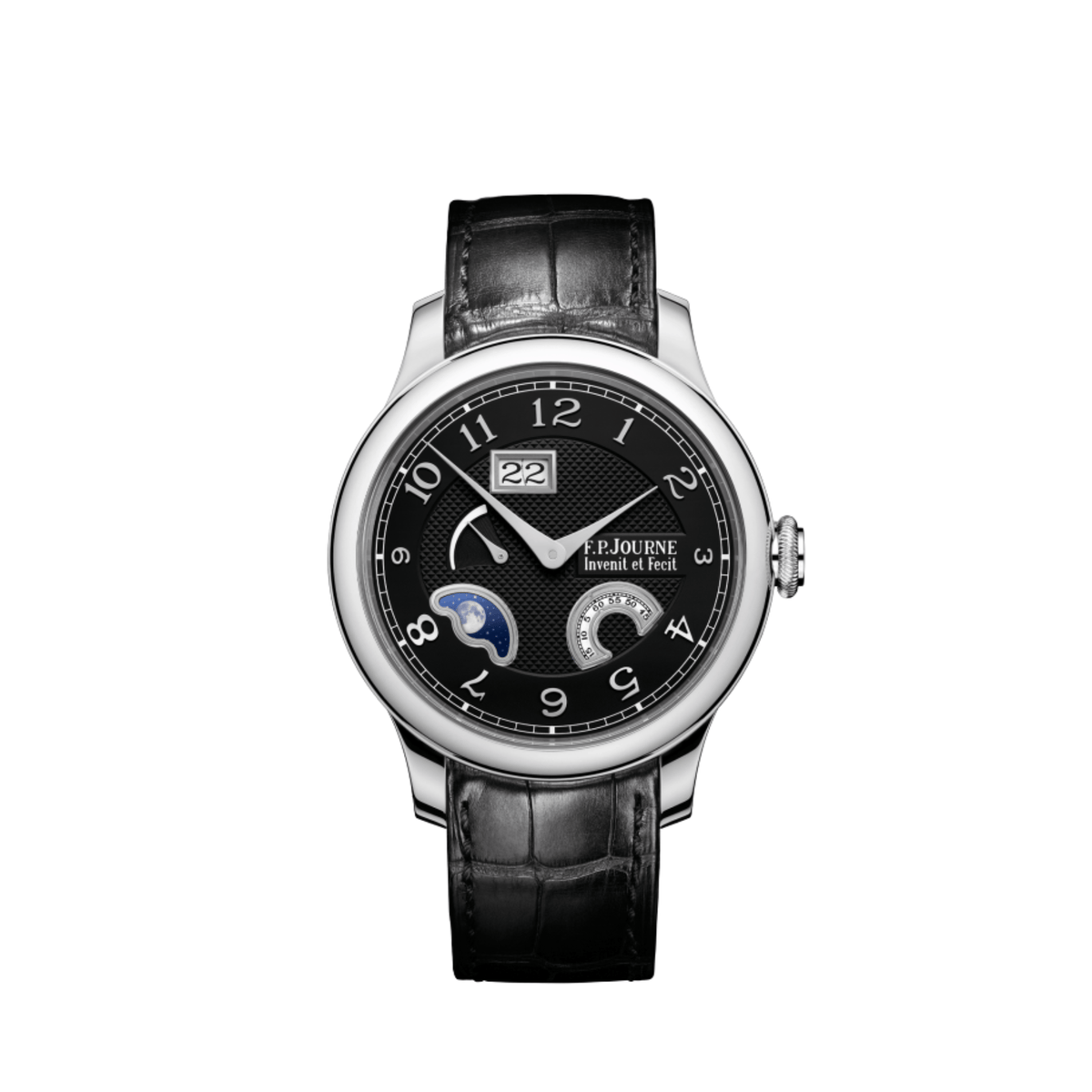 F.P.Journe Octa Divine Ref. DN Black Label Platinum Black Dial