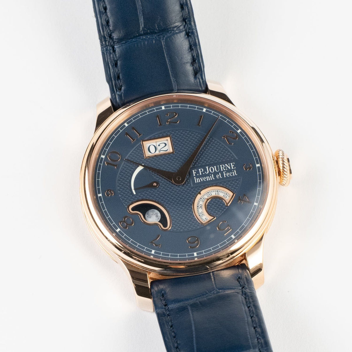F.P.Journe Octa Divine Ref. DN Rose Gold Blue Dial Boutique Edition