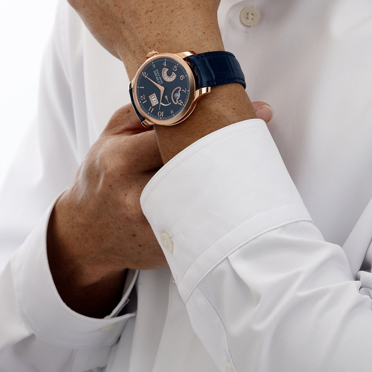 F.P.Journe Octa Divine Ref. DN Rose Gold Blue Dial Boutique Edition
