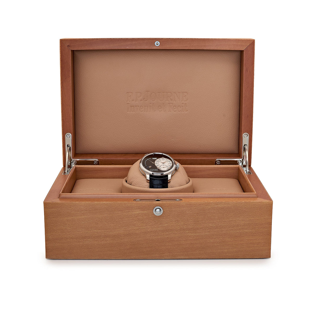 F.P.Journe Octa Lune Ref. LN Black Label Platinum Black Dial