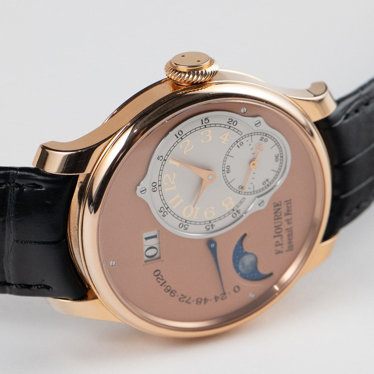F.P.Journe Octa Lune Ref. LN Rose Gold Salmon Dial