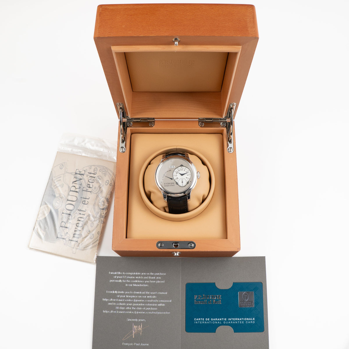 F.P.Journe Octa Reserve de Marche Platinum Grey Dial