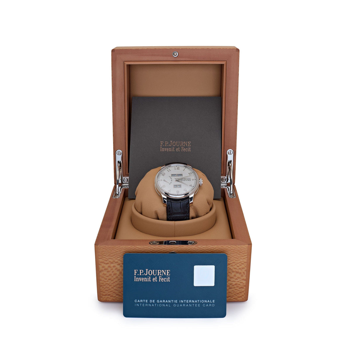 F.P.Journe Quantième Perpétuel Ref. QP Platinum White-Silver Dial
