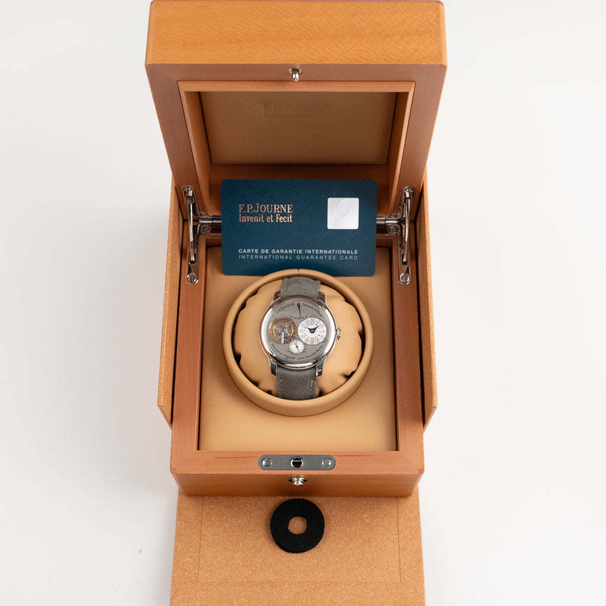 F.P.Journe Tourbillon Souverain Ref. TN Platinum Grey Dial