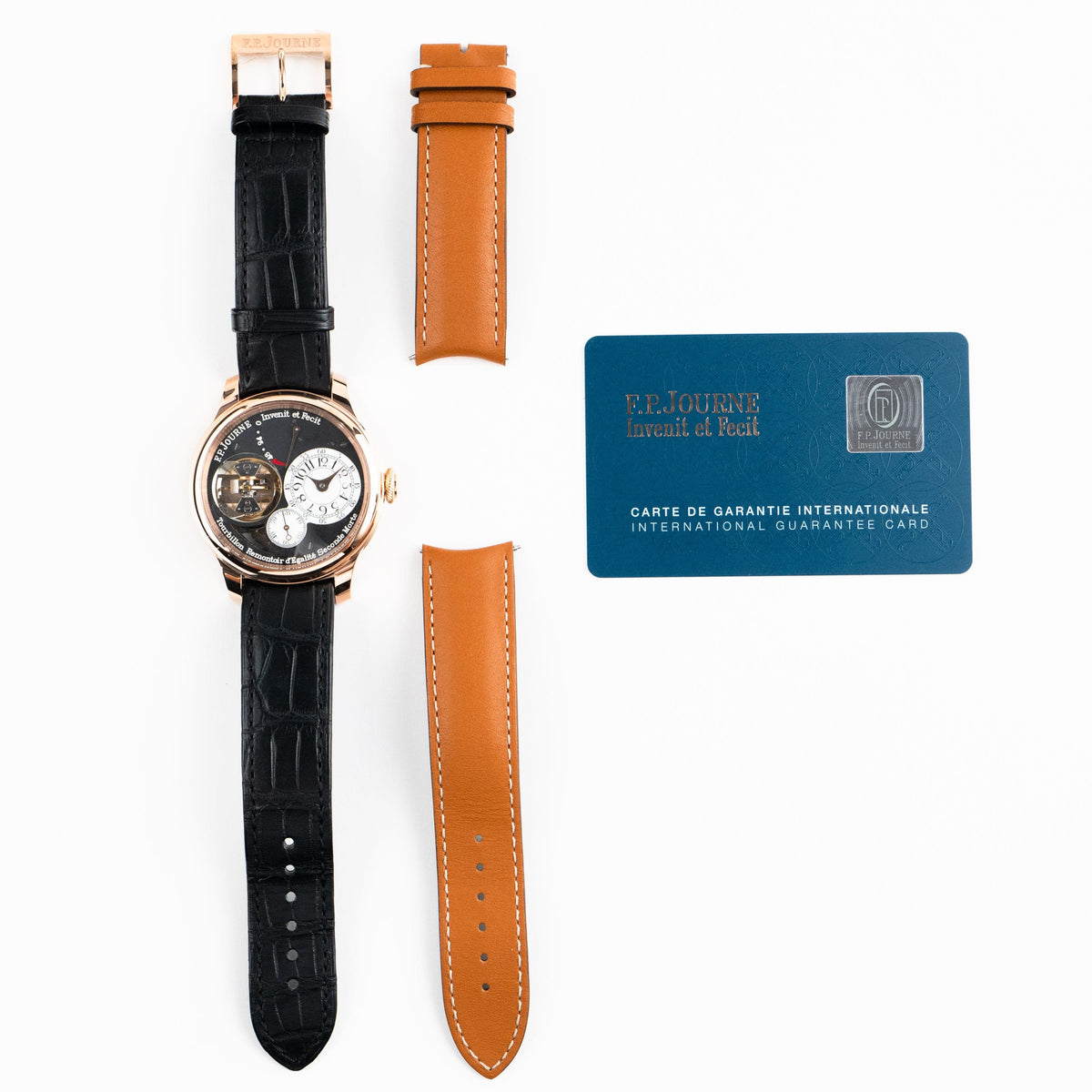 F.P.Journe Tourbillon Souverain Vertical Ref. TV Rose Gold Black Dial Boutique Edition (2025)