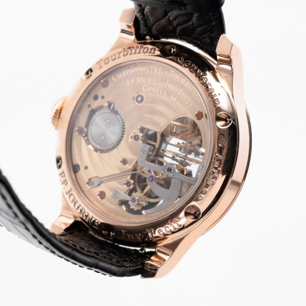 F.P.Journe Tourbillon Souverain Vertical Ref. TV Rose Gold Black Dial Boutique Edition (2025)
