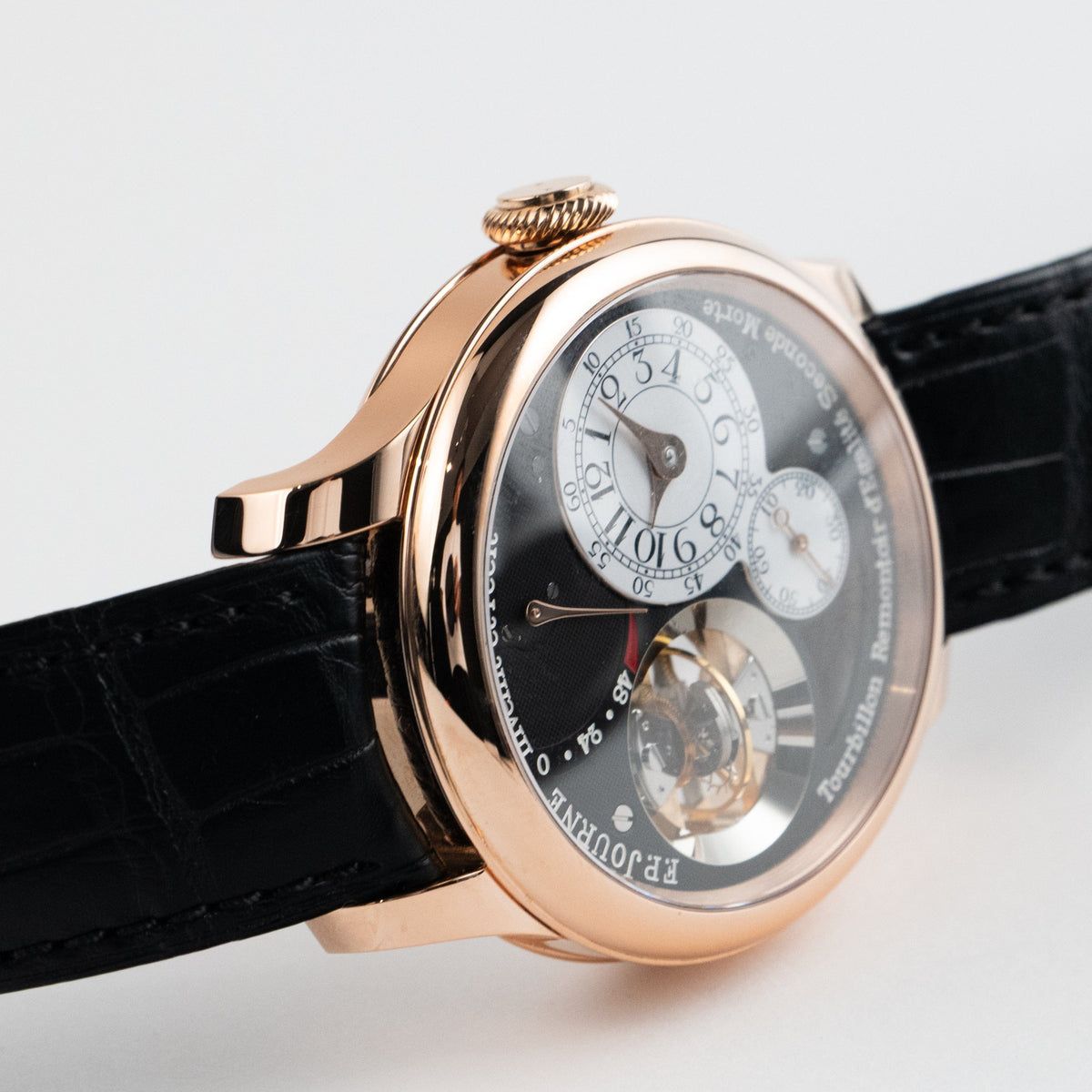 F.P.Journe Tourbillon Souverain Vertical Ref. TV Rose Gold Black Dial Boutique Edition (2025)