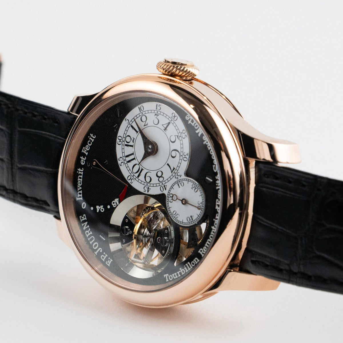 F.P.Journe Tourbillon Souverain Vertical Ref. TV Rose Gold Black Dial Boutique Edition (2025)