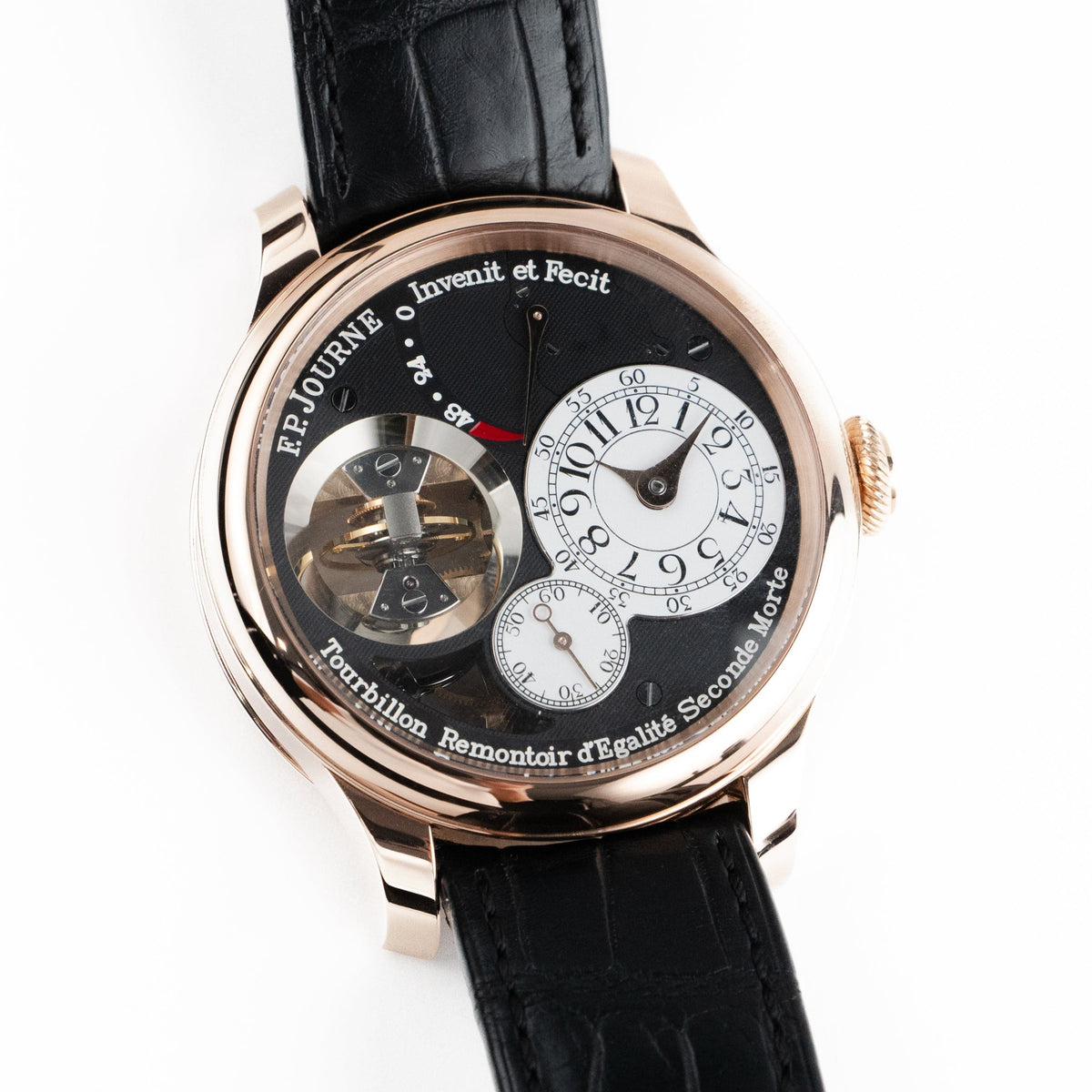 F.P.Journe Tourbillon Souverain Vertical Ref. TV Rose Gold Black Dial Boutique Edition (2025)