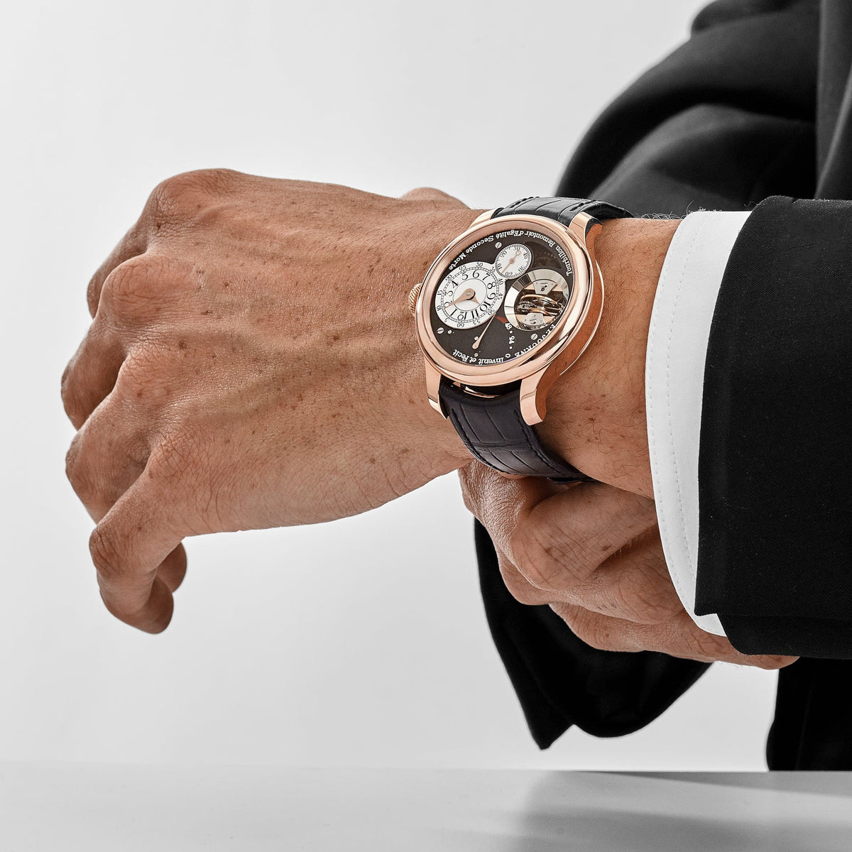 F.P.Journe Tourbillon Souverain Vertical Ref. TV Rose Gold Black Dial Boutique Edition (2025)