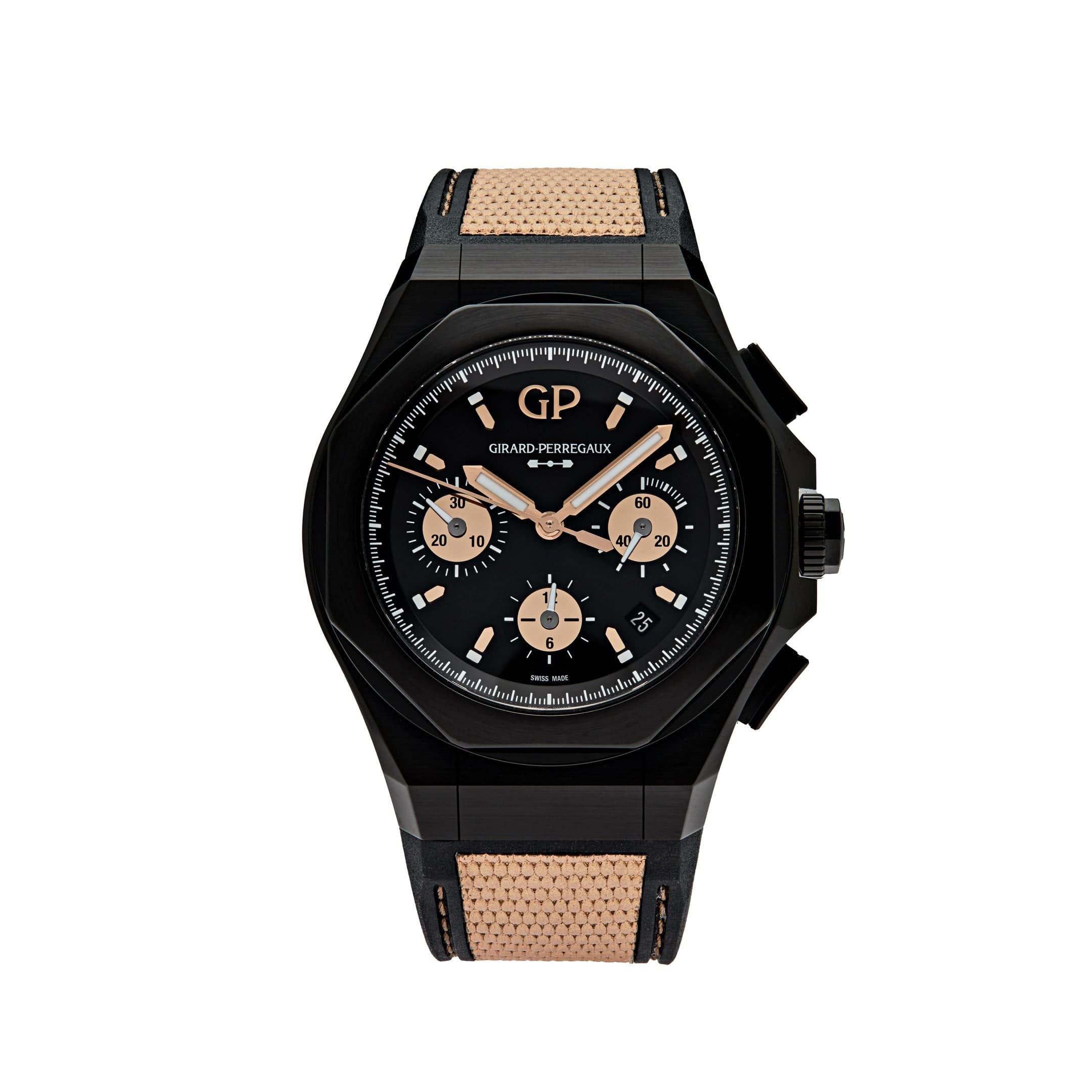 Girard Perregaux Laureato Absolute Gold Fever 81060-21-492-FH3A Titanium PVD