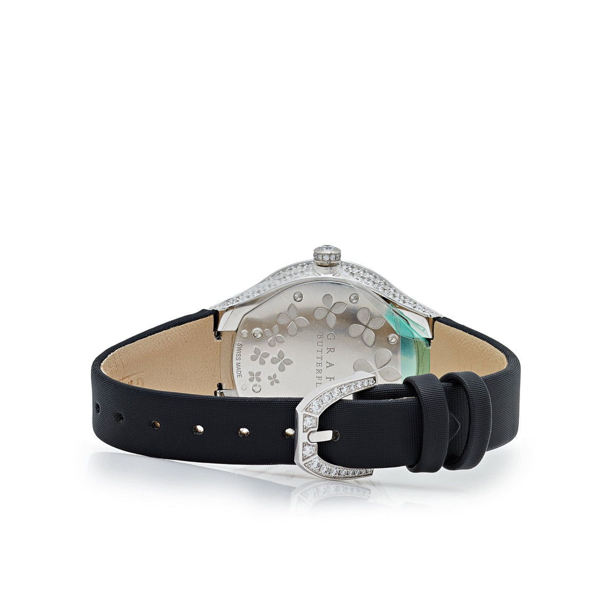 Graff Classic Butterfly Diamond Watch 'Ladies' White Gold Diamond Dial
