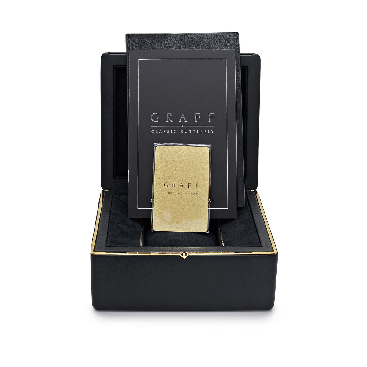 Graff Classic Butterfly Diamond Watch 'Ladies' White Gold Diamond Dial