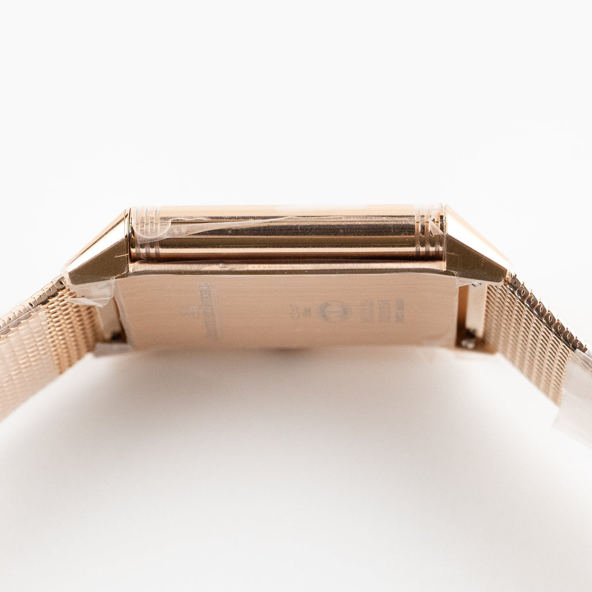 Jaeger-LeCoultre Reverso Tribute Q713216J Monoface Small Seconds Rose Gold Grained Rose Gold Dial