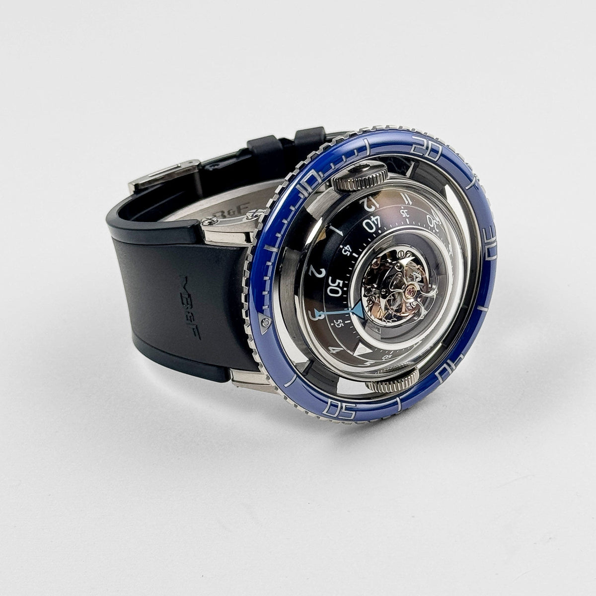 MB&F Horological Machine 70.TSL.B Aquapod HM7 'Jellyfish' Titanium Blue Limited Edition