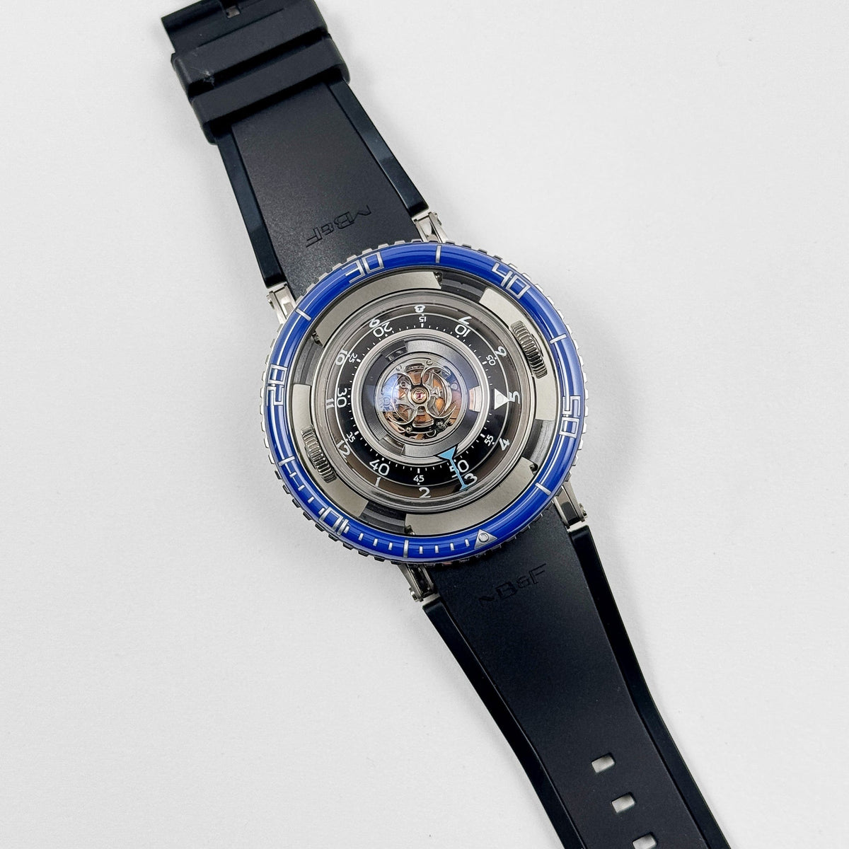MB&F Horological Machine 70.TSL.B Aquapod HM7 'Jellyfish' Titanium Blue Limited Edition