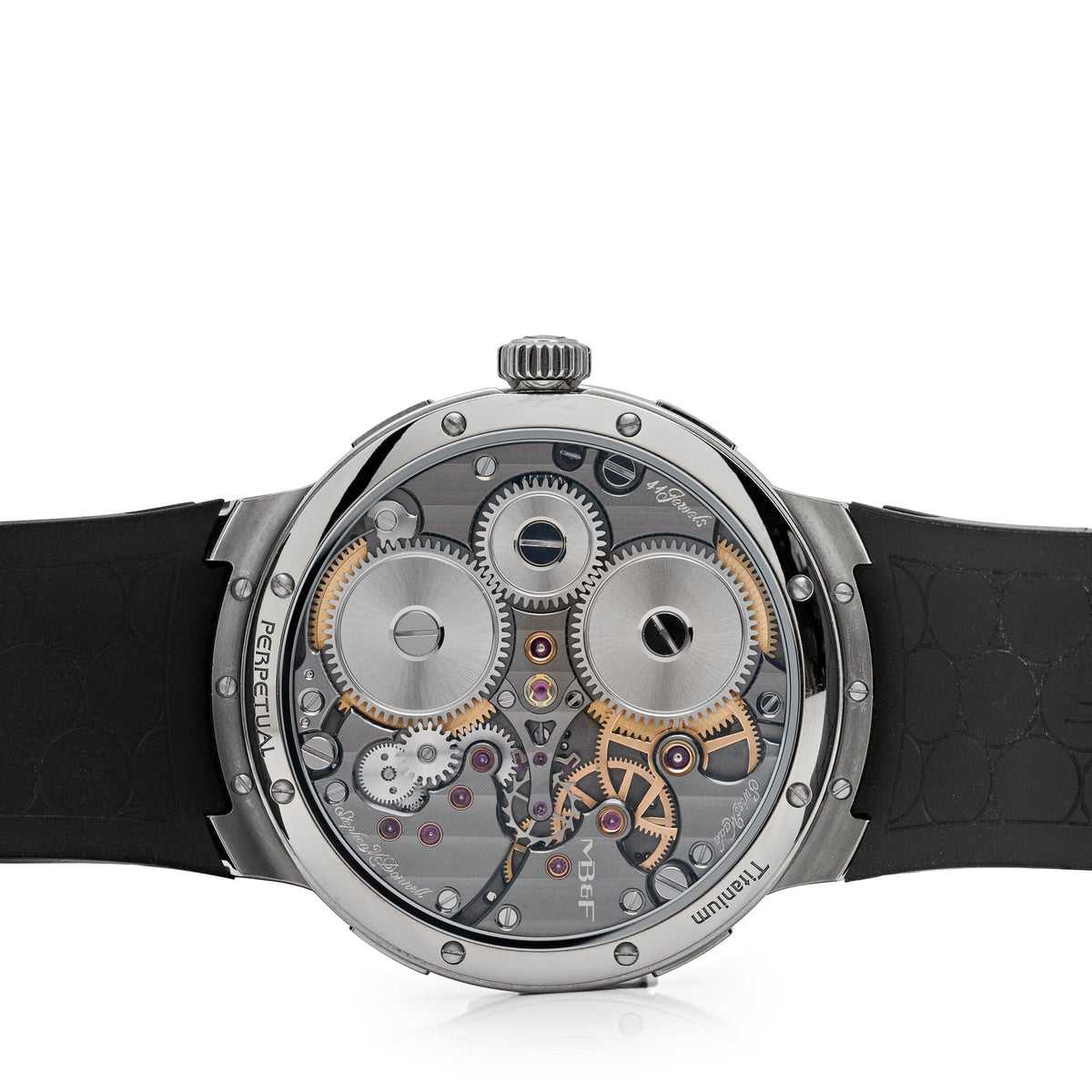 MB&F Legacy Machine Perpetual EVO 07.T.GU Titanium Green Dial (2023)