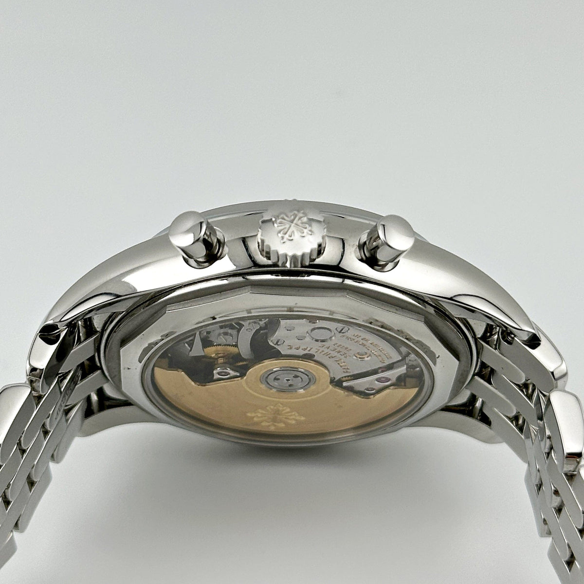 Patek Philippe 5960/1A-001 Annual Calendar Chronograph Stainless Steel White Dial