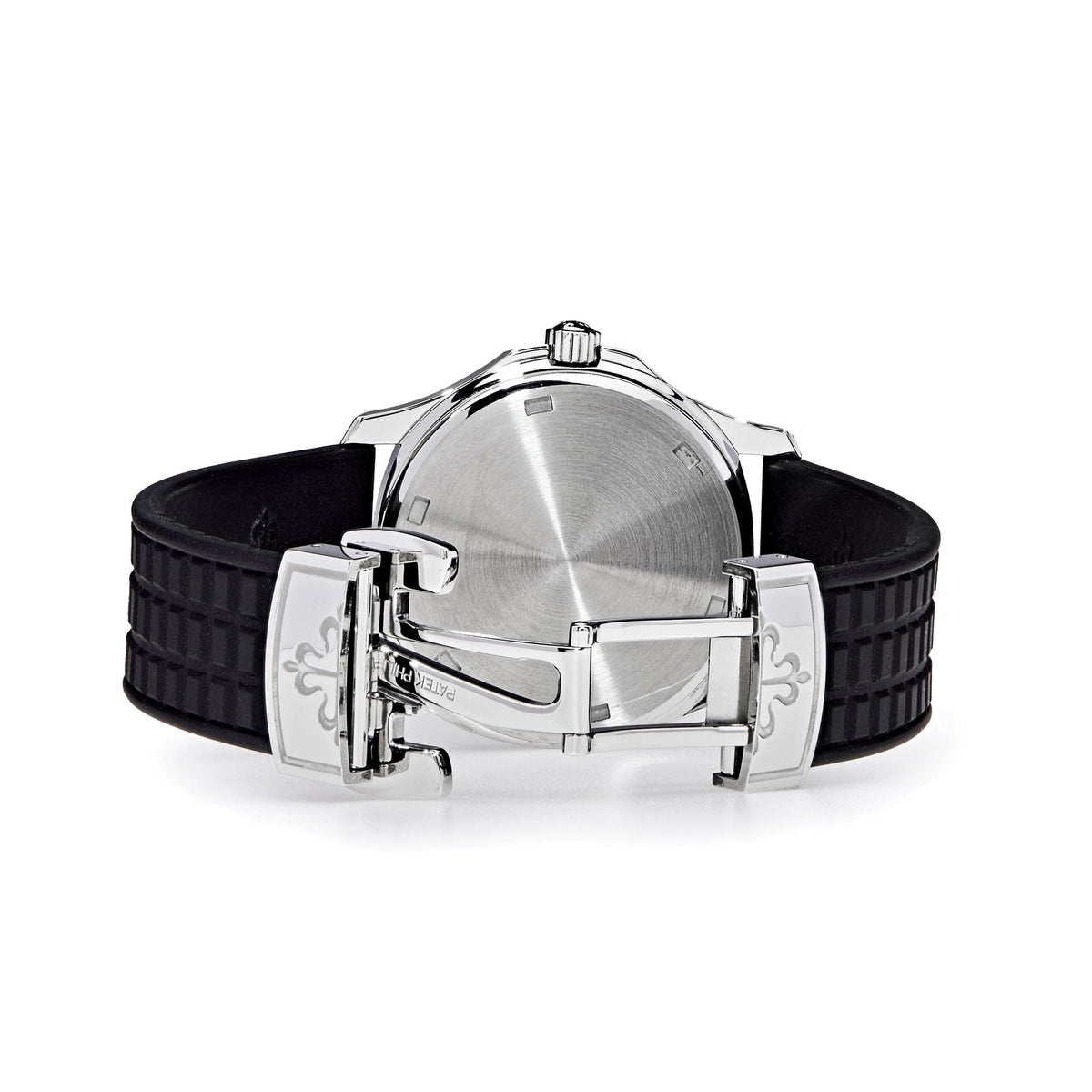 Patek Philippe Aquanaut 5067A-001 'Ladies' Stainless Steel Black Dial Diamond Bezel