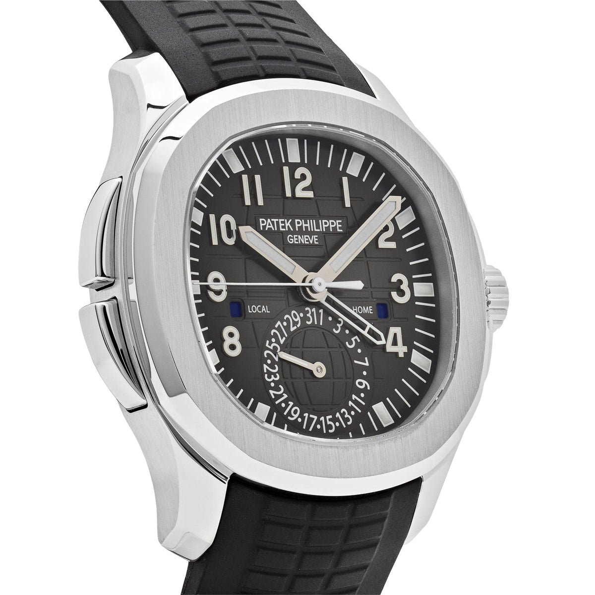 Patek Philippe Aquanaut 5164A-001 'Travel Time' Stainless Steel Black Dial (2021)