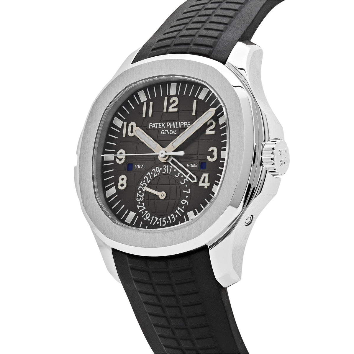 Patek Philippe Aquanaut 5164A-001 'Travel Time' Stainless Steel Black Dial (2021)