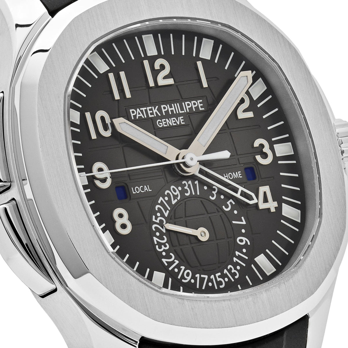 Patek Philippe Aquanaut 5164A-001 'Travel Time' Stainless Steel Black Dial (2021)