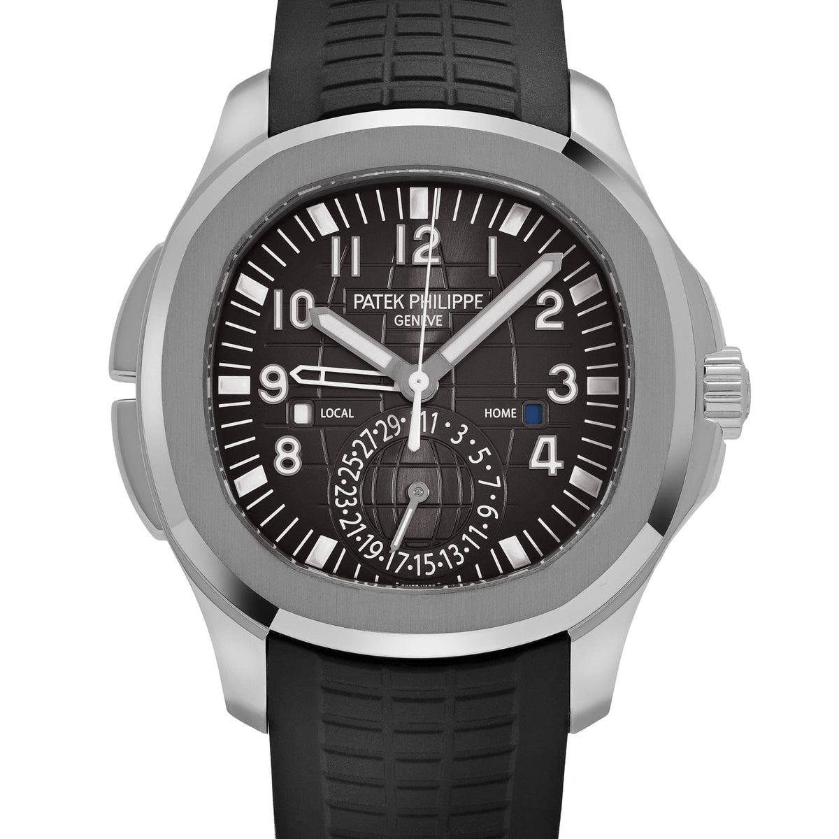 Patek Philippe Aquanaut 5164A-001 'Travel Time' Stainless Steel Black Dial (2015)