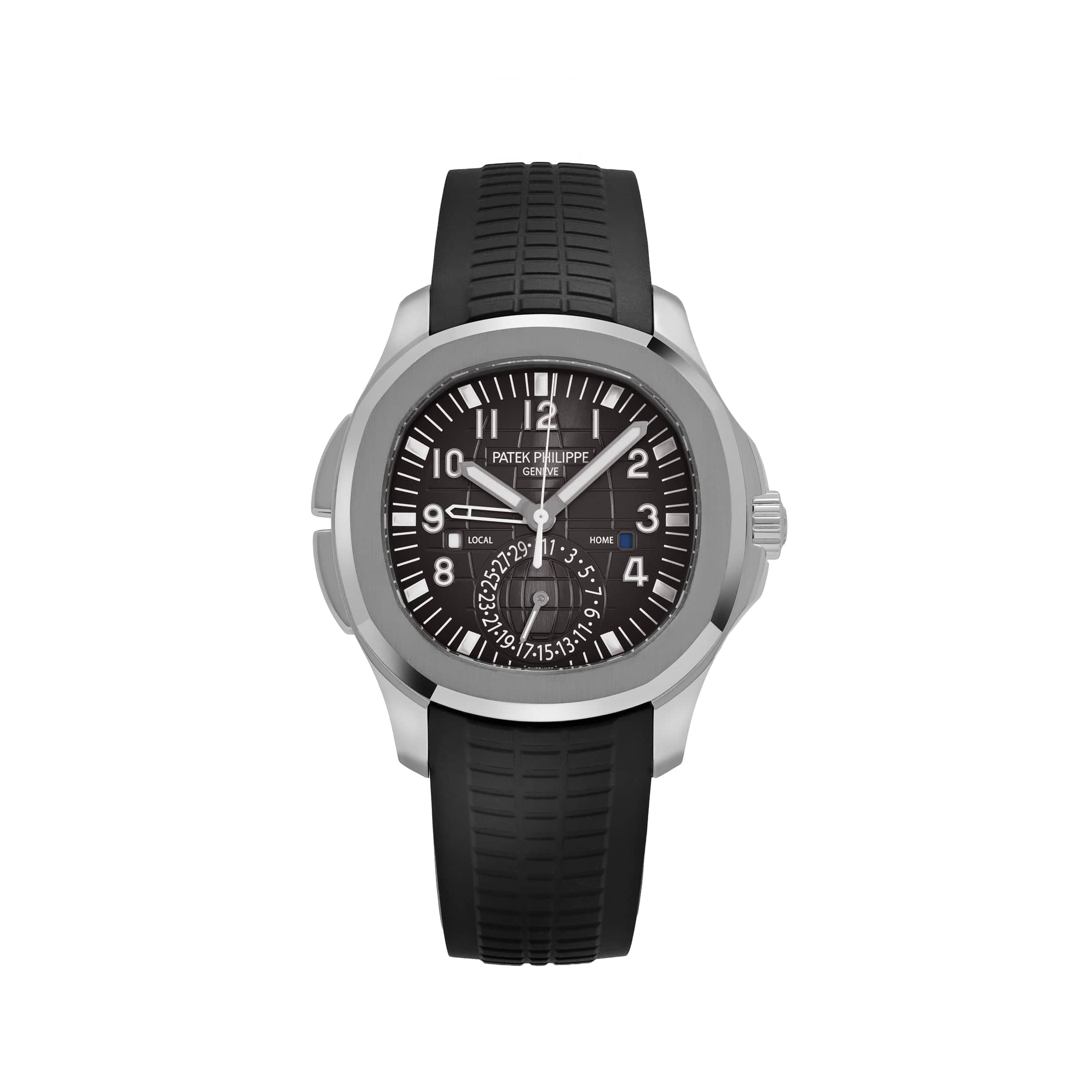 Patek Philippe Aquanaut 5164A-001 'Travel Time' Stainless Steel Black Dial (2015)