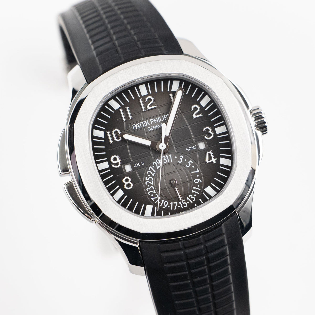 Patek Philippe Aquanaut 5164A-001 'Travel Time' Stainless Steel Black Dial (2015)