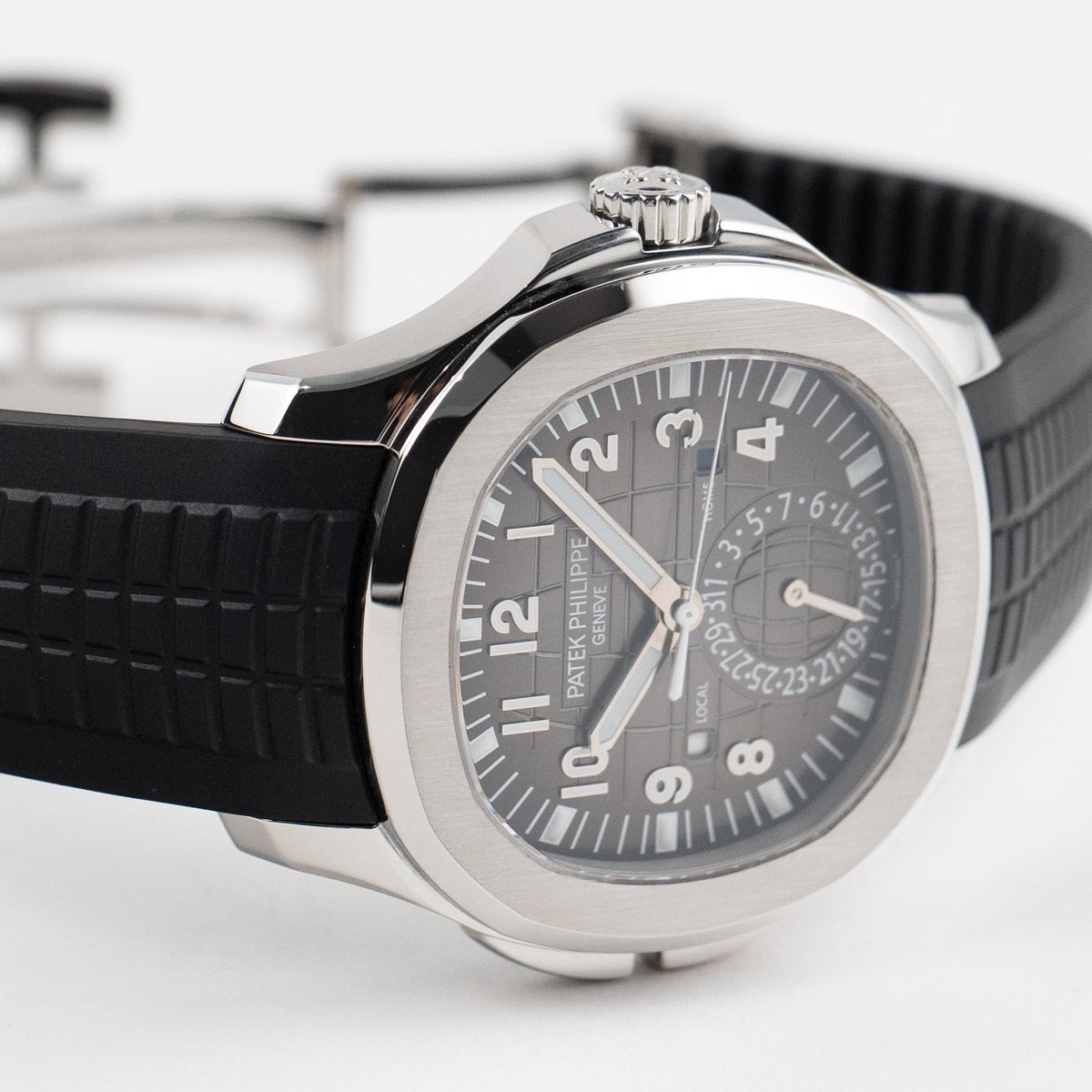 Patek Philippe Aquanaut 5164A-001 'Travel Time' Stainless Steel Black Dial (2019)