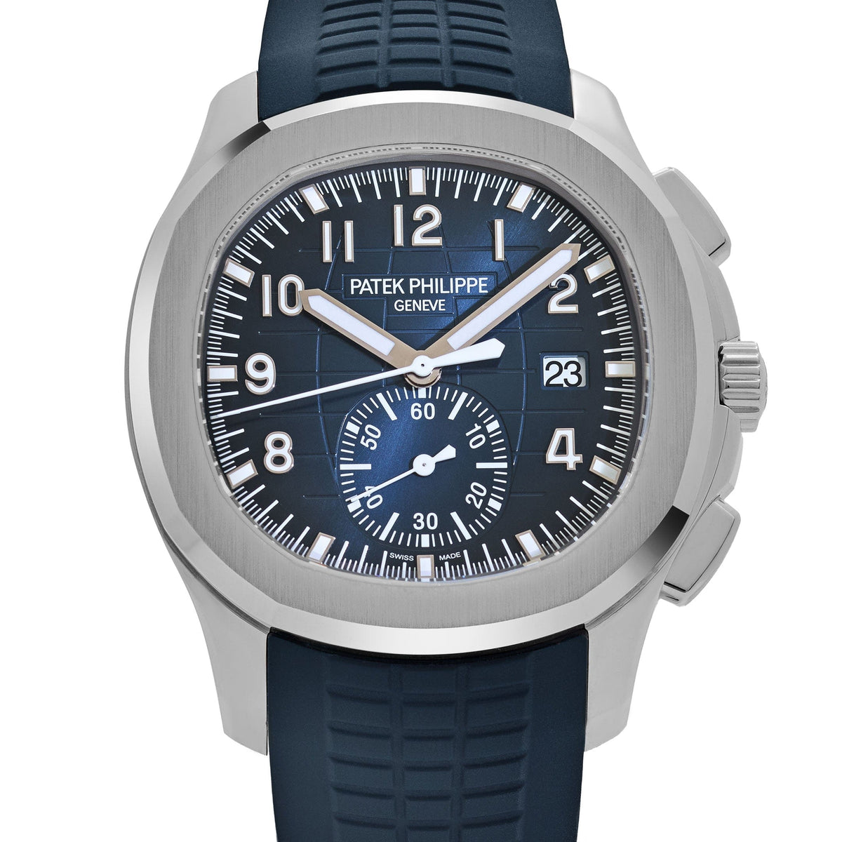 Patek Philippe Aquanaut 5968G-001 White Gold Blue Dial (2022)