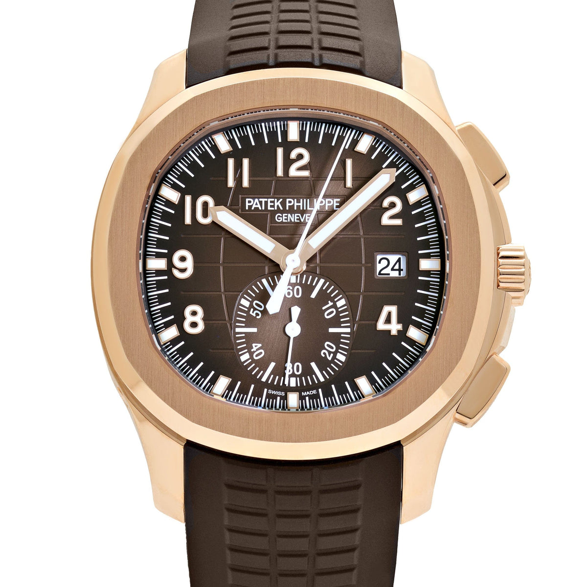 Patek Philippe Aquanaut 5968R-001 Chronograph Rose Gold Brown Dial (2025)