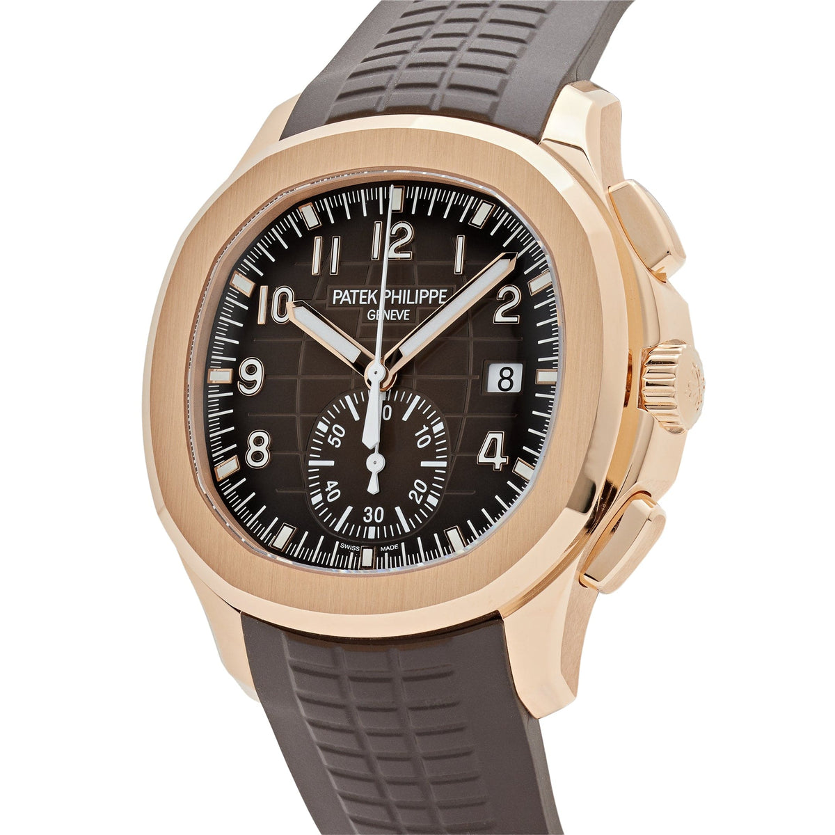 Patek Philippe Aquanaut 5968R-001 Chronograph Rose Gold Brown Dial