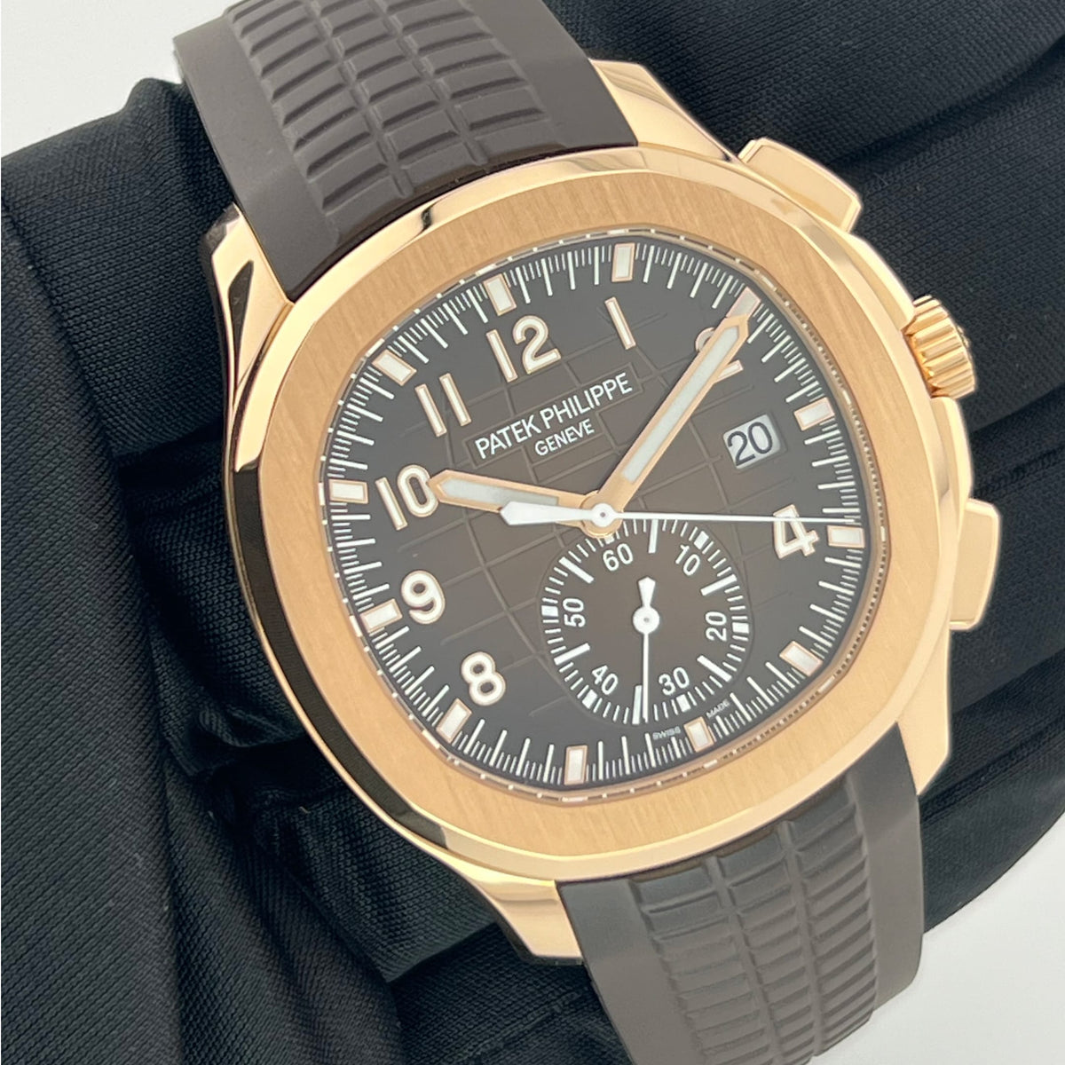 Patek Philippe Aquanaut 5968R-001 Chronograph Rose Gold Brown Dial (2025)