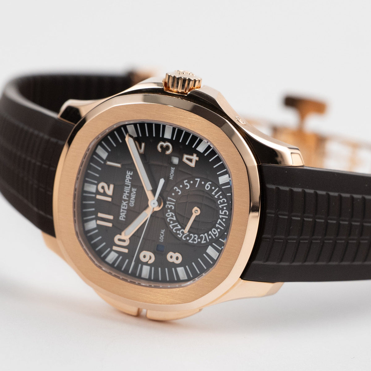 Patek Philippe Aquanaut 5968R-001 Chronograph Rose Gold Brown Dial (2025)