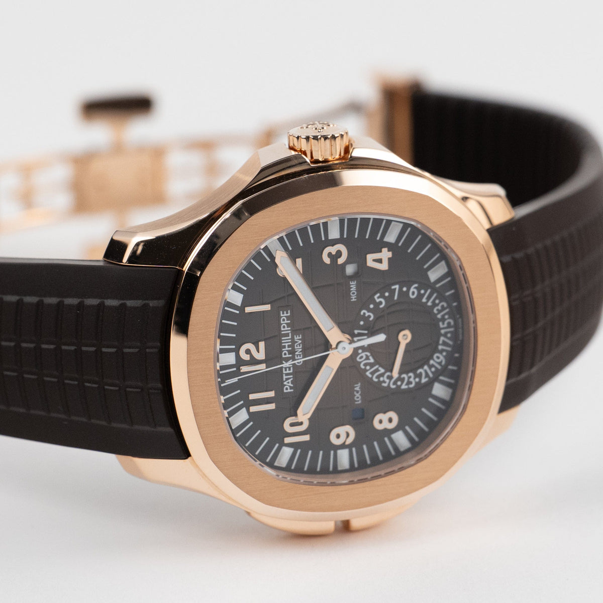 Patek Philippe Aquanaut 5968R-001 Chronograph Rose Gold Brown Dial (2025)