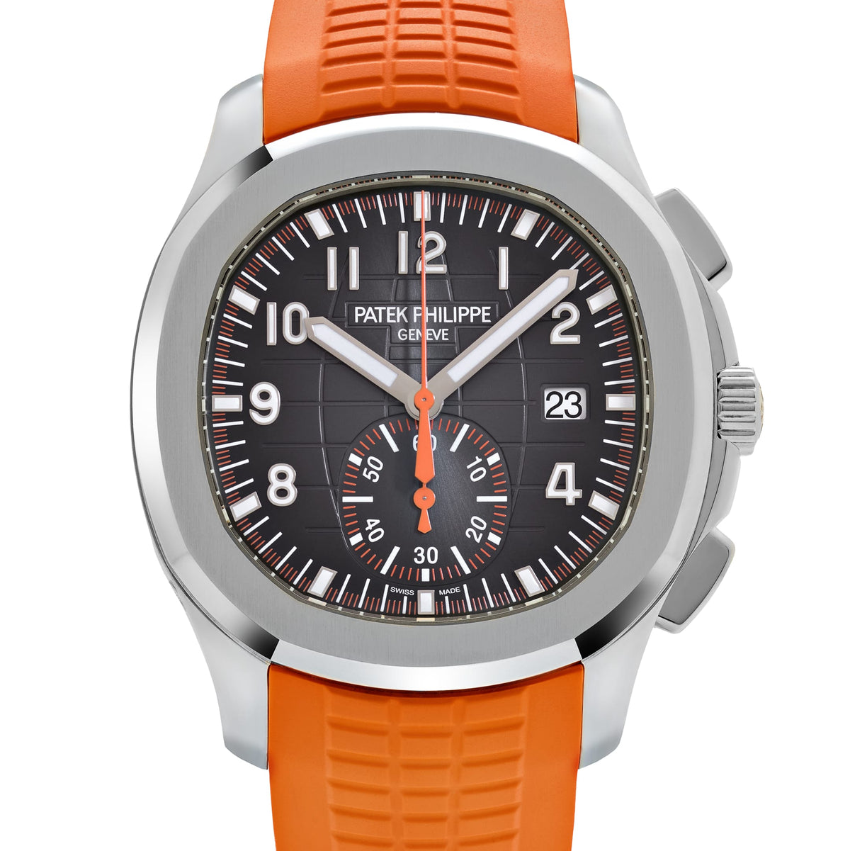 Patek Philippe Aquanaut Chronograph 5968A-001 Stainless Steel Black Dial (2022)