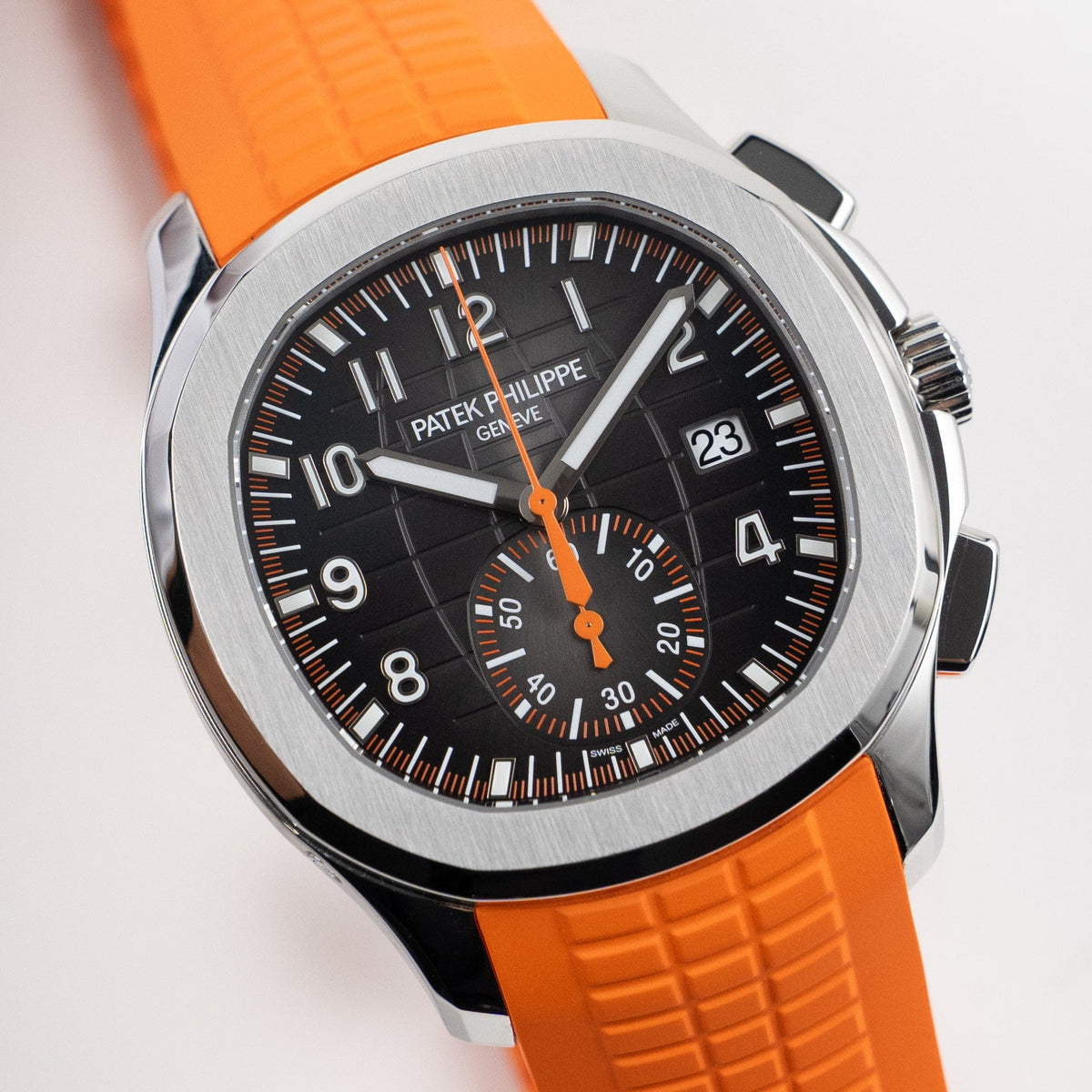 Patek Philippe Aquanaut Chronograph 5968A-001 Stainless Steel Black Dial (2024)