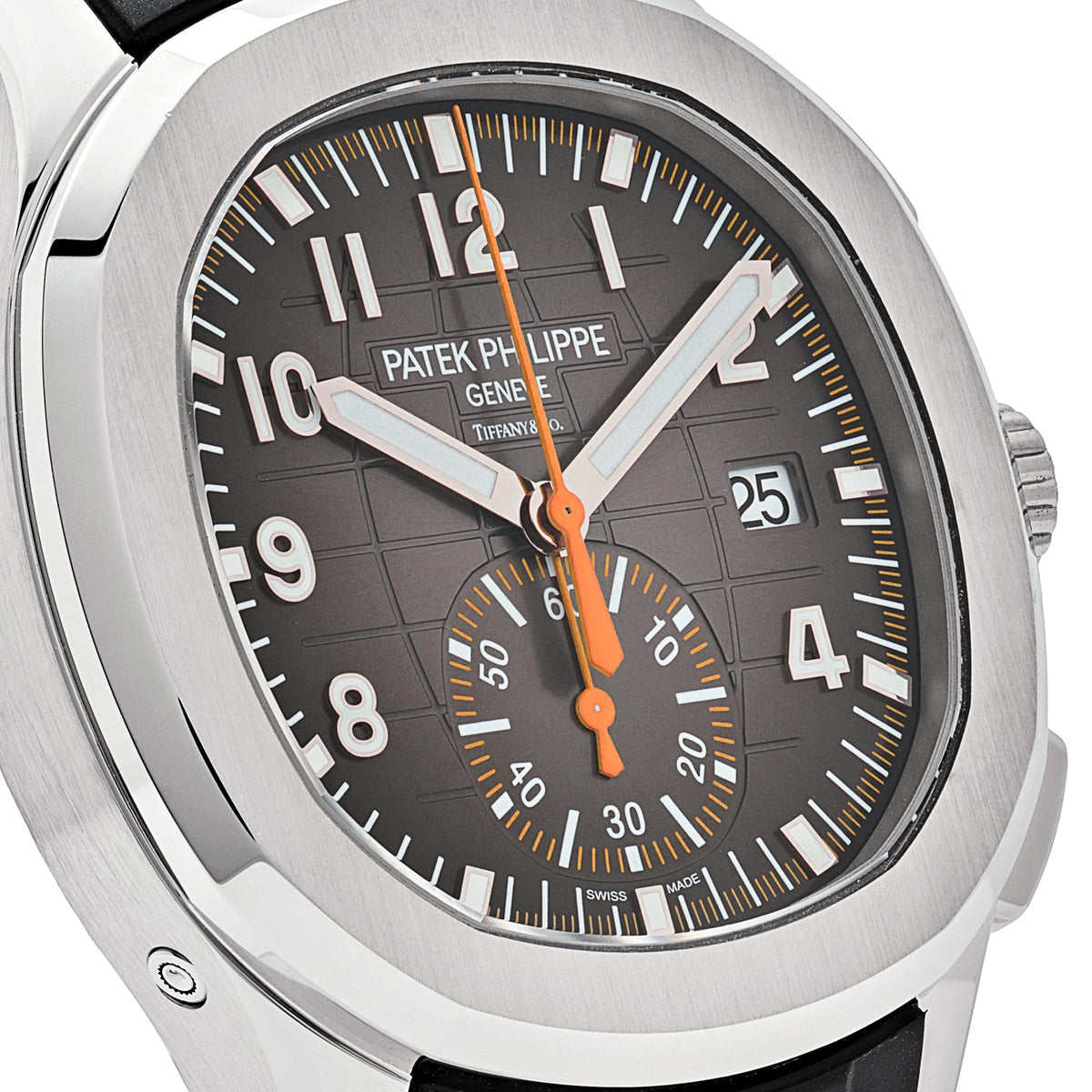 Patek Philippe Aquanaut Chronograph 5968A-001 'Tiffany & Co.' Stainless Steel Black Dial