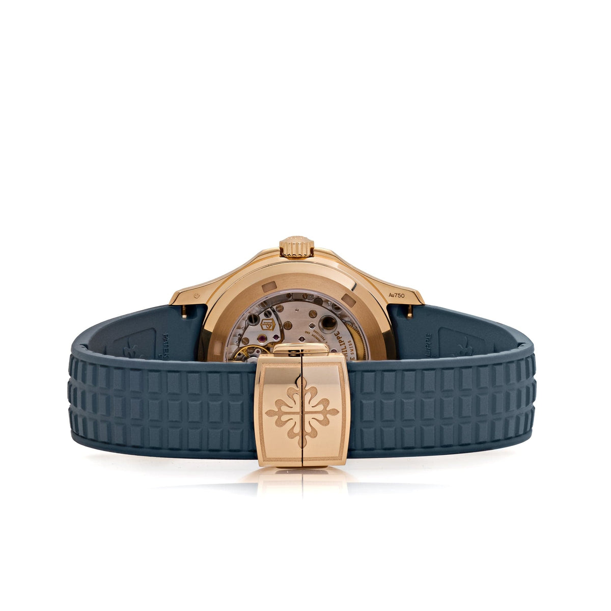 Patek Philippe Aquanaut Luce 5261R-001 Annual Calendar Moon Phases Rose Gold Blue-Gray Dial