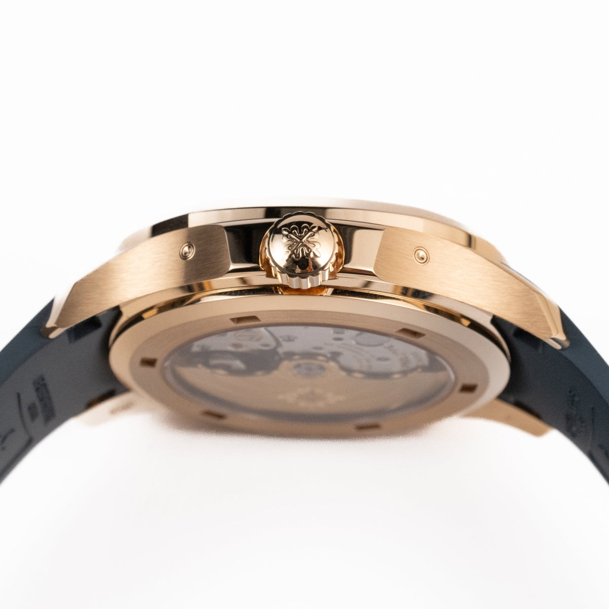 Patek Philippe Aquanaut Luce 5261R-001 Annual Calendar Moon Phases Rose Gold Blue-Gray Dial (2025)