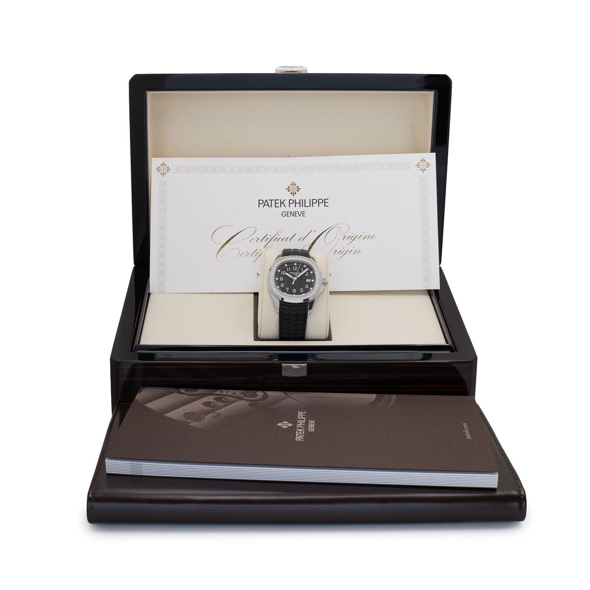 Patek Philippe Aquanaut Luce 5267/200A-001 Stainless Steel Black Dial Diamond Bezel