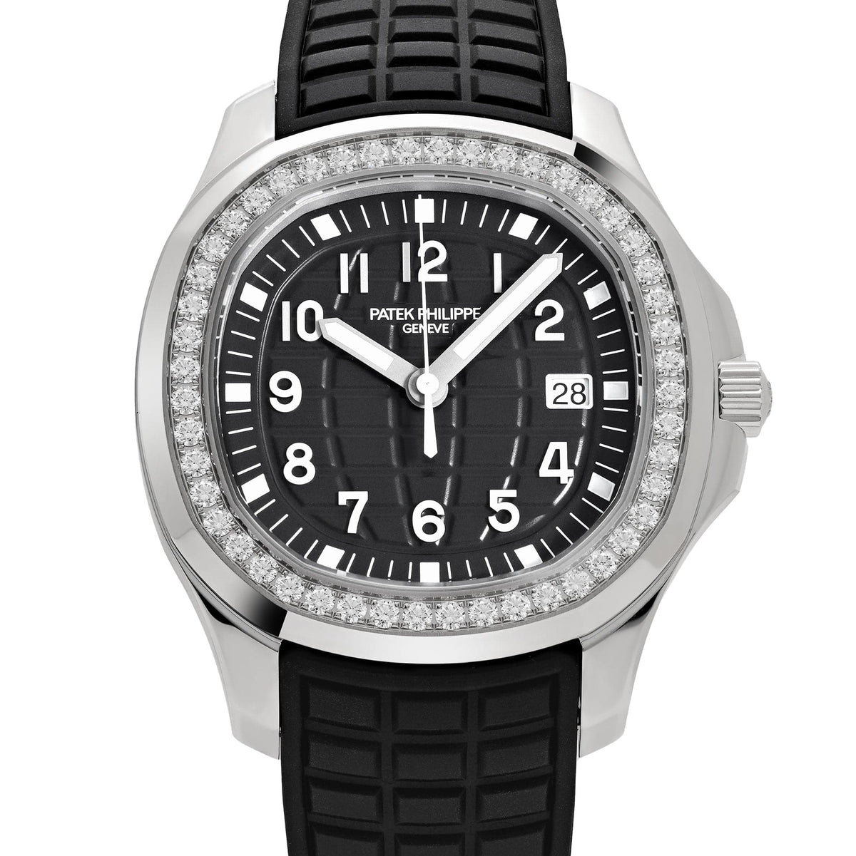Patek Philippe Aquanaut Luce 5267/200A-001 Stainless Steel Black Dial Diamond Bezel