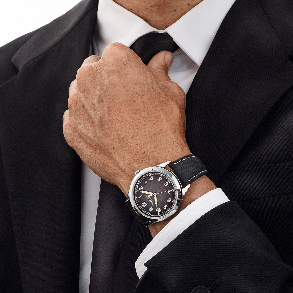Patek Philippe Calatrava 5226G-001 White Gold Charcoal Dial Date (2024)