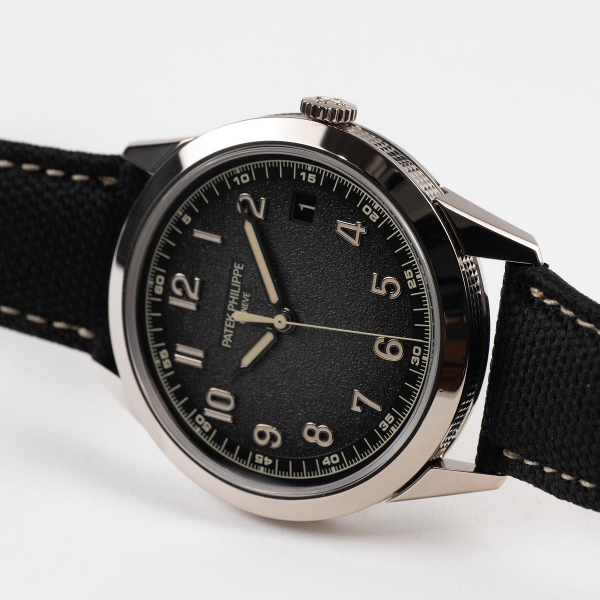 Patek Philippe Calatrava 5226G-001 White Gold Charcoal Dial Date (2024)